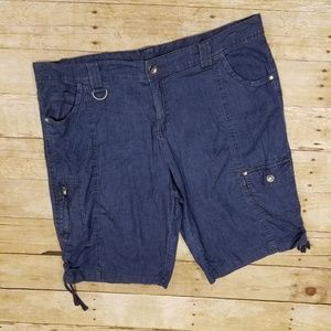 Style & Co size 18W Jean shorts